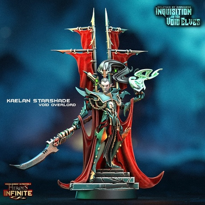 Миниатюра Warhammer Kaelan