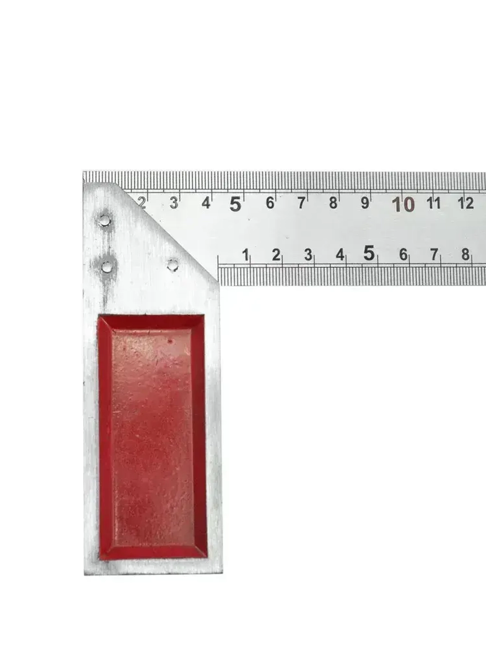 Угольник строительный разметочный 500 мм Политех Инструмент