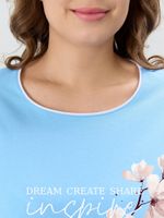 Пижама Узор-2 Виотекс ГОЛУБОЙ