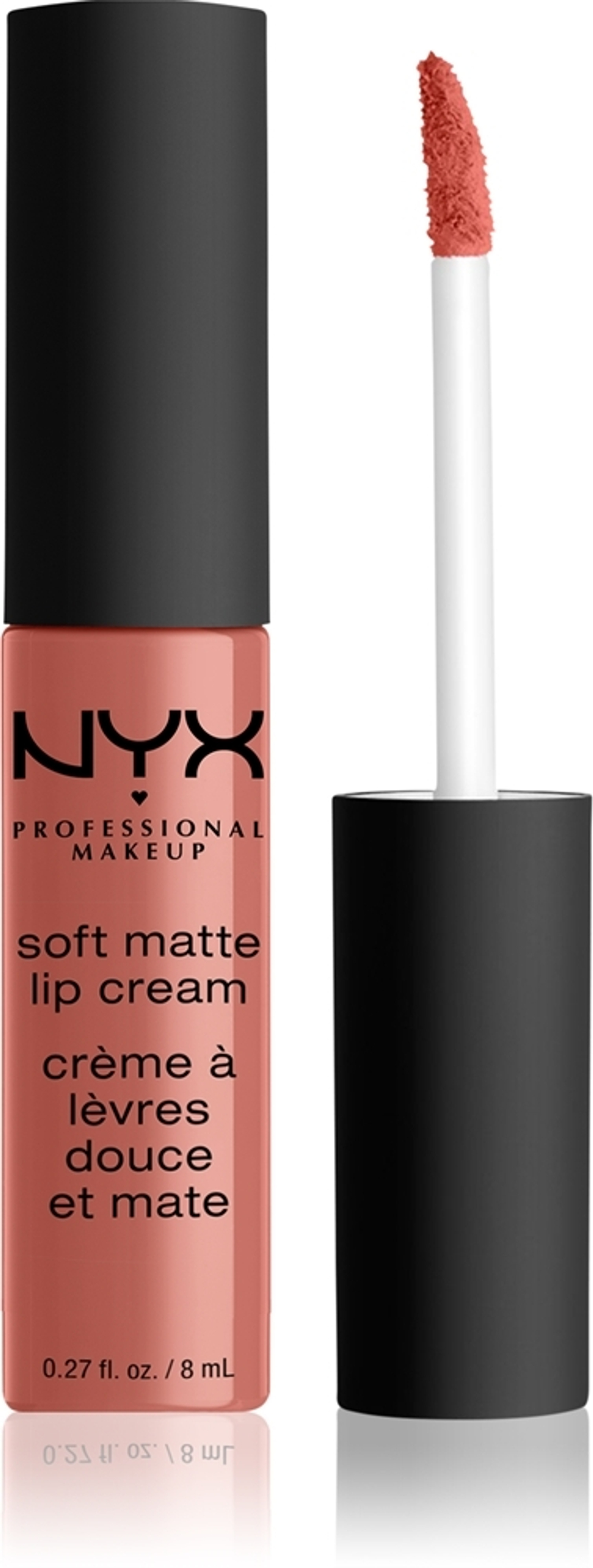 NYX Professional Makeup Soft Matte Lip Cream - светлая матовая жидкая помада, 8 ml
