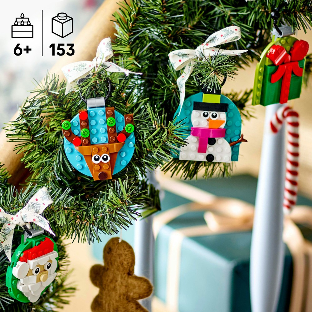 LEGO Icons - Коллекция новогодних украшений 40744