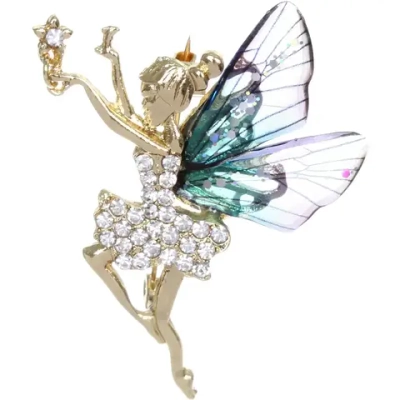 Брошь «KLEVER KS», Фея, цвет как на фото, 4.7*3.6см