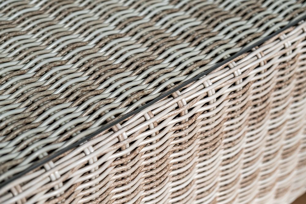 "Боно" лаунж-зона из искусственного ротанга, цвет бежевый