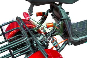 Электроскутер GT Trike X5 Off-Road - Красный фото 6 фото №8