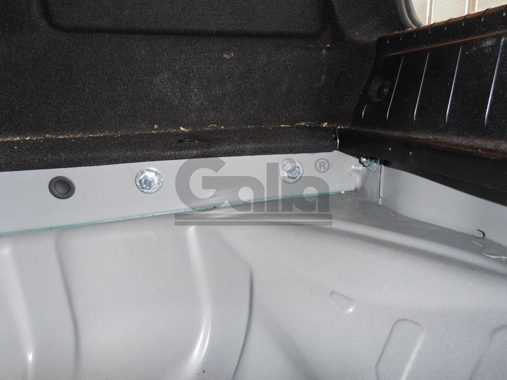 Оцинкованный фаркоп на Mercedes A-Class w169 2004-2012, Mercedes B-Class w245 2005-2011 (без электрики), Galia M113C