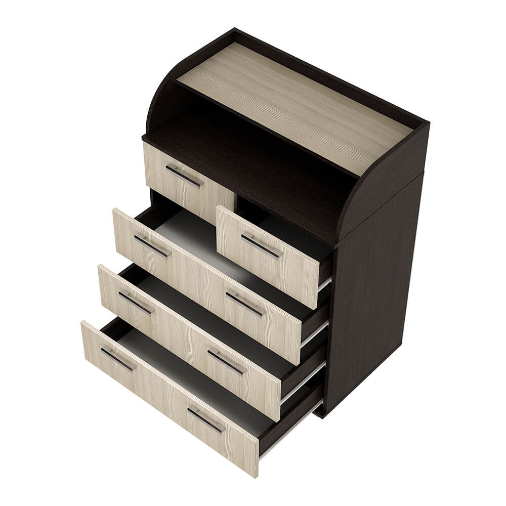 Комод Стандарт 1, пять ящиков, 80 см