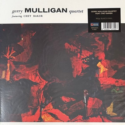 Gerry Mulligan Quartet Featuring Chet Baker - Gerry Mulligan Quartet (Европа 2021г.)