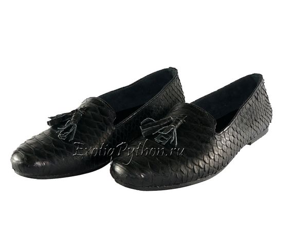 Лоферы из кожи питона SH-64