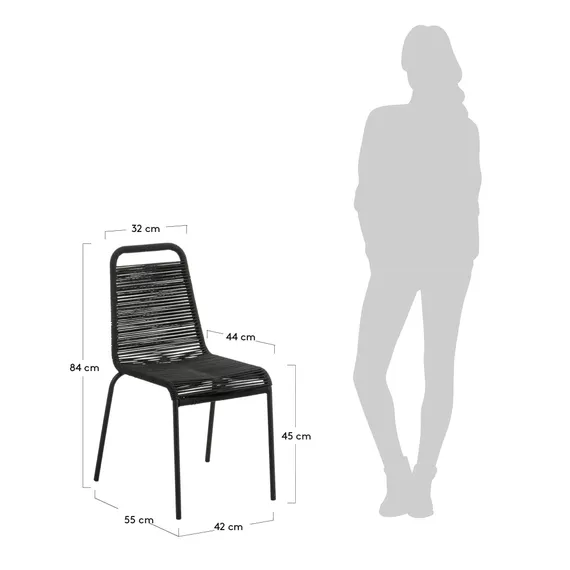 Стул Glenville черный