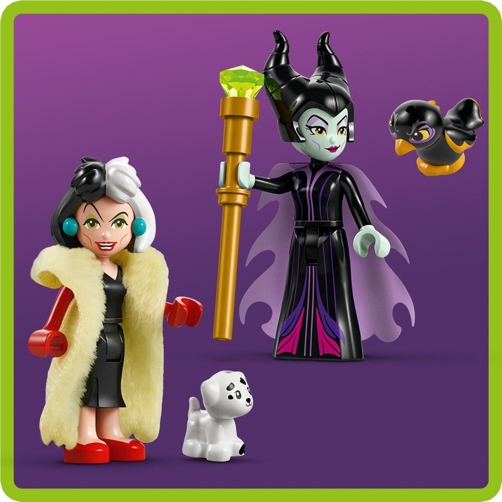 LEGO Disney Classic - Платья Диаболины и Круэллы Де Мон 43262