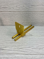 Ножки для мебели золото 15 см  4 штуки