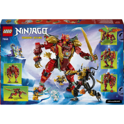 Конструктор LEGO Ninjago 71868 Трансформирующийся дракон-мех Вайлдфайр — фото 11