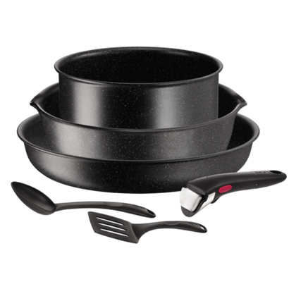 Набор посуды 6 предметов Tefal Ingenio Black Stone L3999002