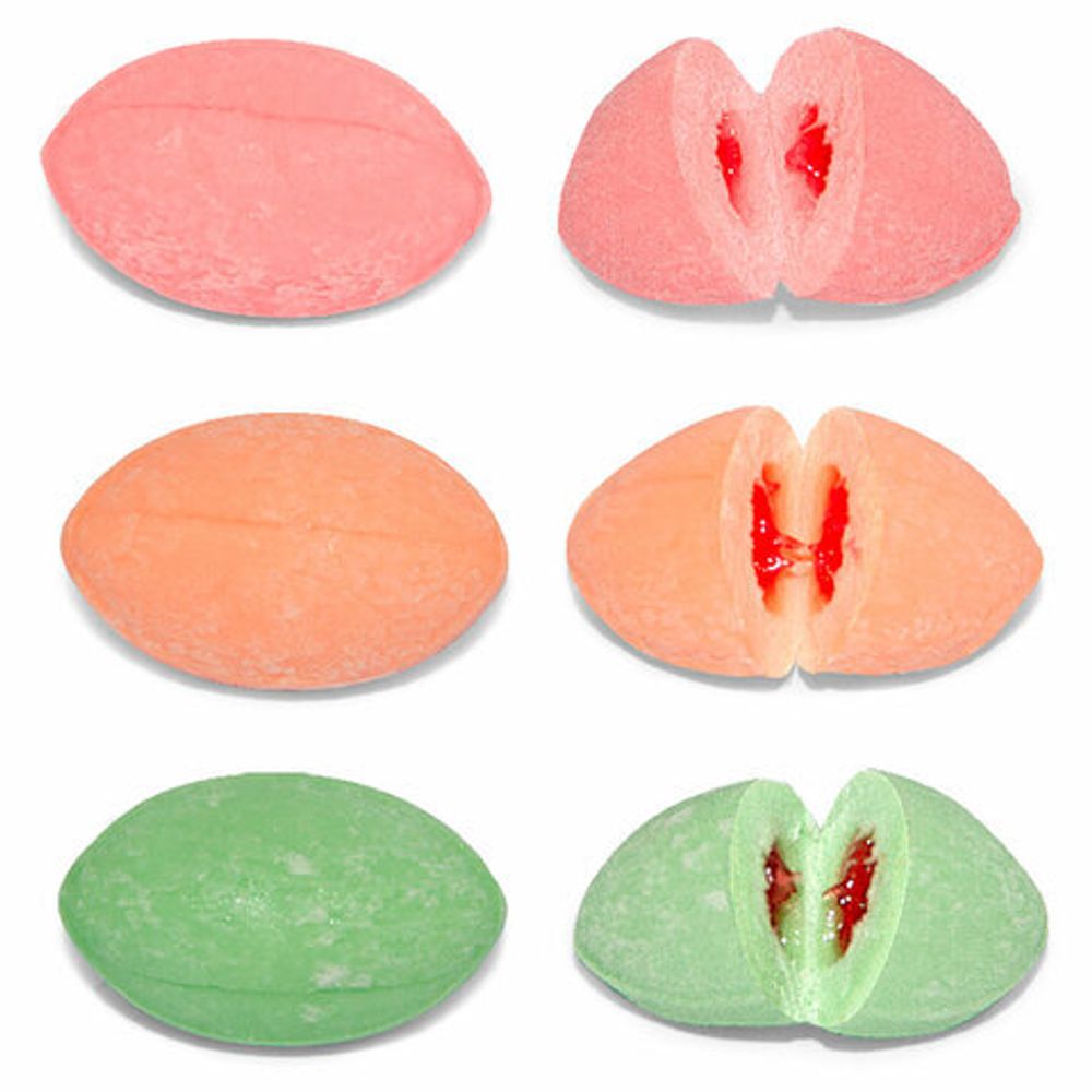 Конфета жевательная КИСЛАЯ АТАКА с кислым центром, ассорти 3 вкусов, 4,5 г, KA-1-1