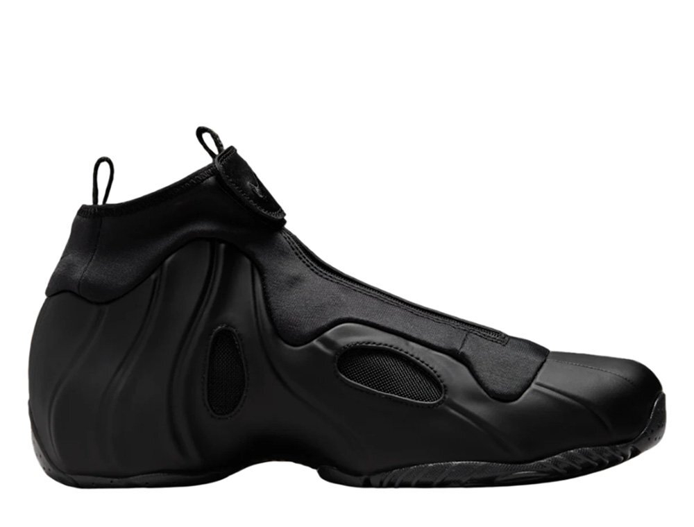 Баскетбольные кроссовки  Nike Air Flightposite "Tripe Black" Czarne