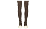 RICK OWENS/RO Over the knee Boots Women"s Brown