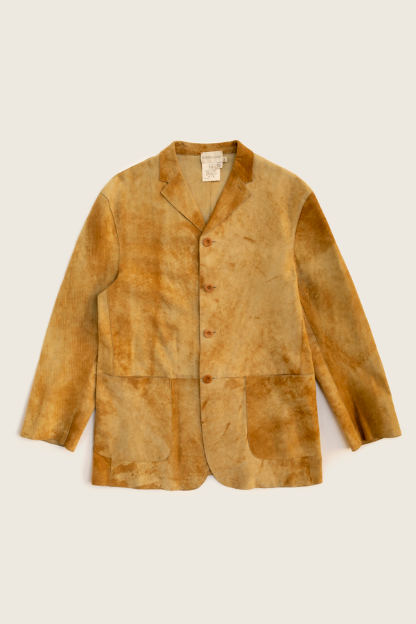 Архивный Кожаный Пиджак