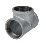Тройник прямой чугун оц Ду 40 (1 1/2") ВР/ВР Fittex PLUS