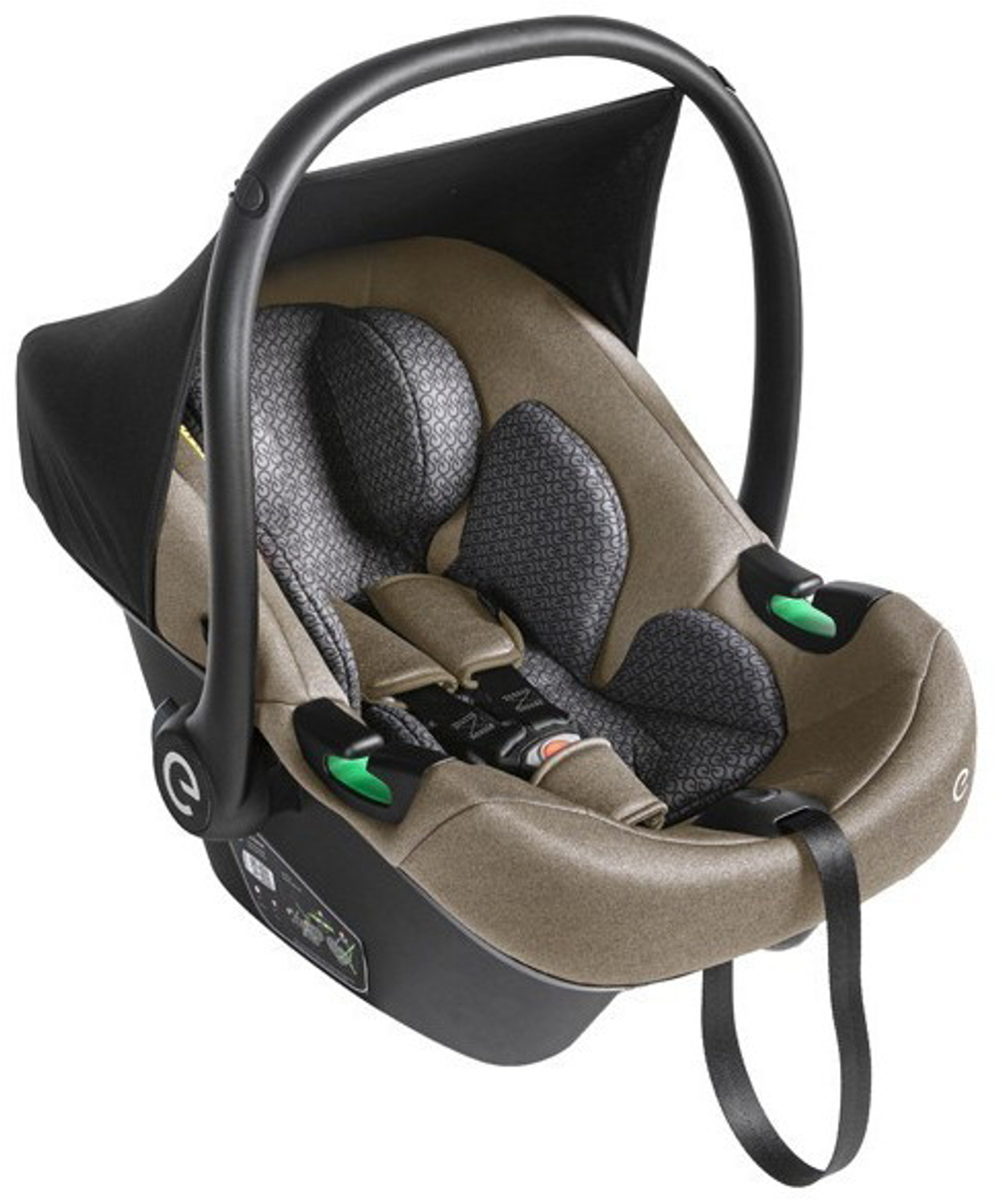 Детская коляска 3 в 1 Espiro Code 2025 и автокресло Pi Beige 09 bave ecru/Бежевый (Beige 109)
