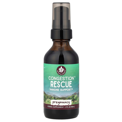 WishGarden Herbs, Congestion ™ Rescue, для беременных, 59 мл (2 жидк. Унции)