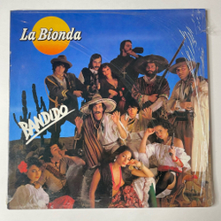 Винтажная виниловая пластинка LP La Bionda Bandido (Italy 1979) Deserts Of Mars