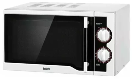 Микроволновая печь BBK 20MWS-712M/WB белый/черный