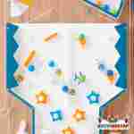 Детская интерактивная стена «Техномаршрут», с механическими дорожками и шариками