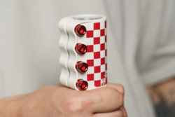 Зажим Aztek Ember SCS Jack Mount, Белый/Красный