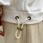 Худи OVERSIZE REGULAR из хлопка и шёлка МОЛОЧНО-БЕЛЫЙ