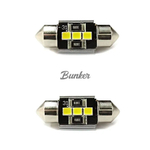 Светодиодная автомобильная LED лампа TaKiMi SJ-2835-3SMD 31mm,Белый,Не полярная,12V