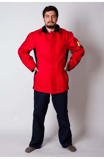 Костюм сварщика "Фаэтон" брюки (красный/синий)