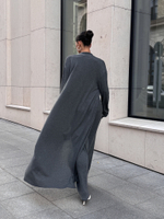 Кардиган NARINA, серый меланж