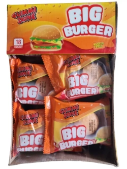 Жевательный мармелад в форме бургеров 28 г * 18 шт