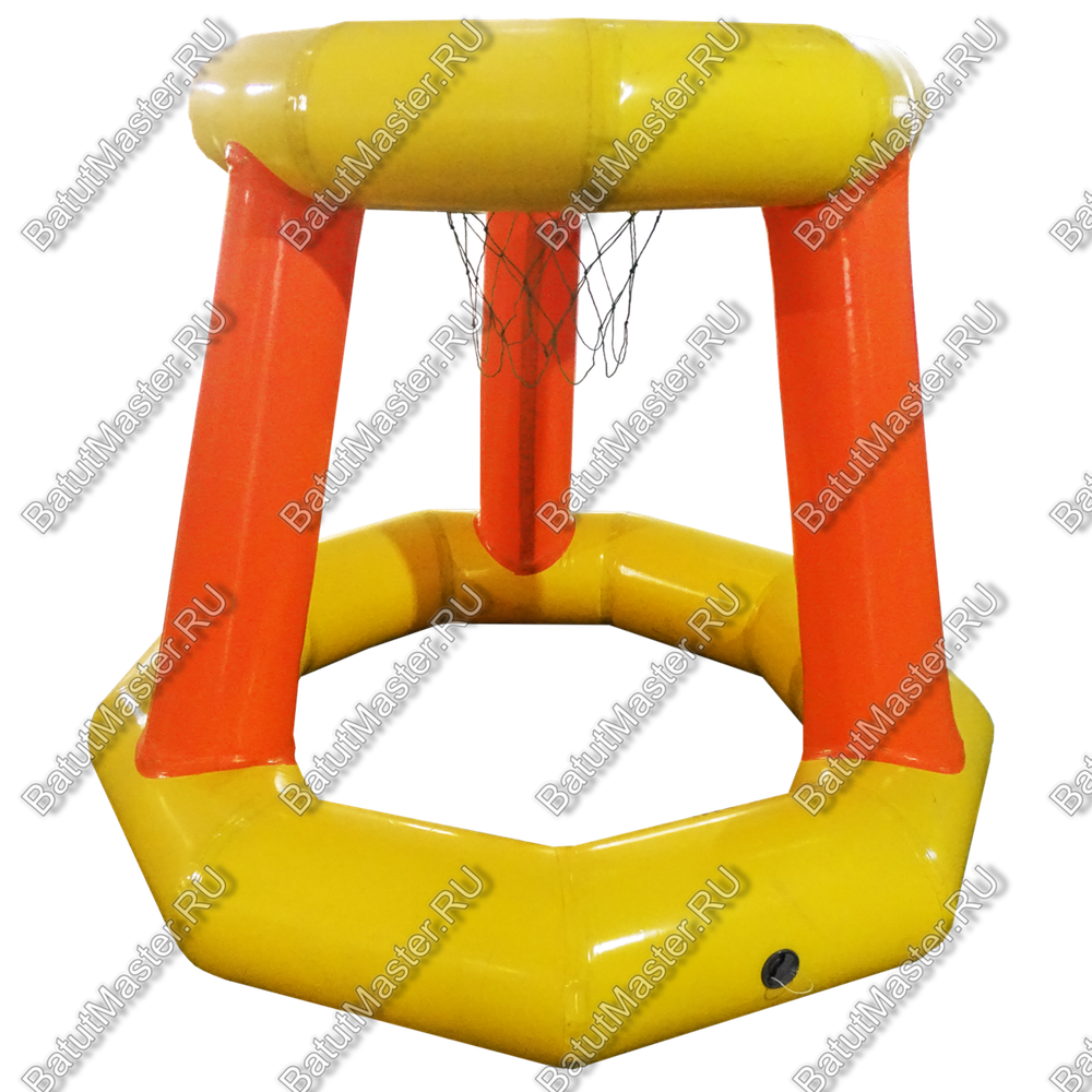 Надувной водный аттракцион "Корзина для баскетбола" 1,5*1,5*1,5 м