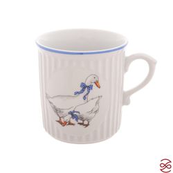Кружка ребристая Mozart DUBI Гуси 250 мл