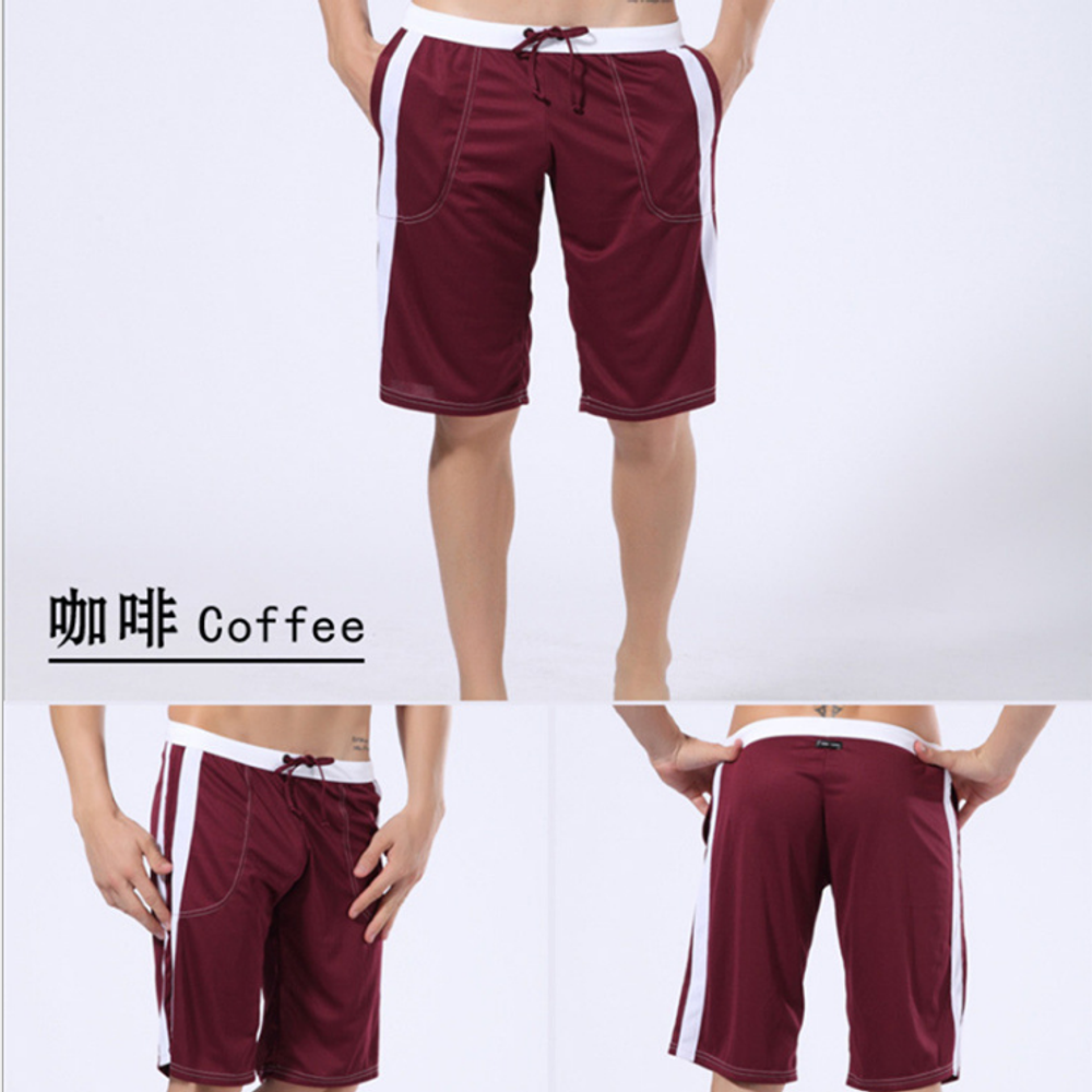 Шорты спортивные бордовые Wang Jiang Shorts 7