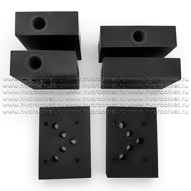 EB30538 - Плита модульная Ду10, ISO 4401-05 / CETOP 05, отводы G3/8" от каналов A и B, сталь