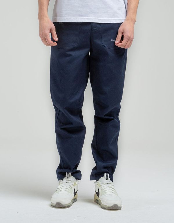 Брюки We Don’t Care Twill Front Pockets Pants Navy - фото 1