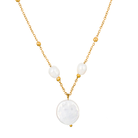 Колье Fiore Luna AGAT ROSE BP03181-3 R/G