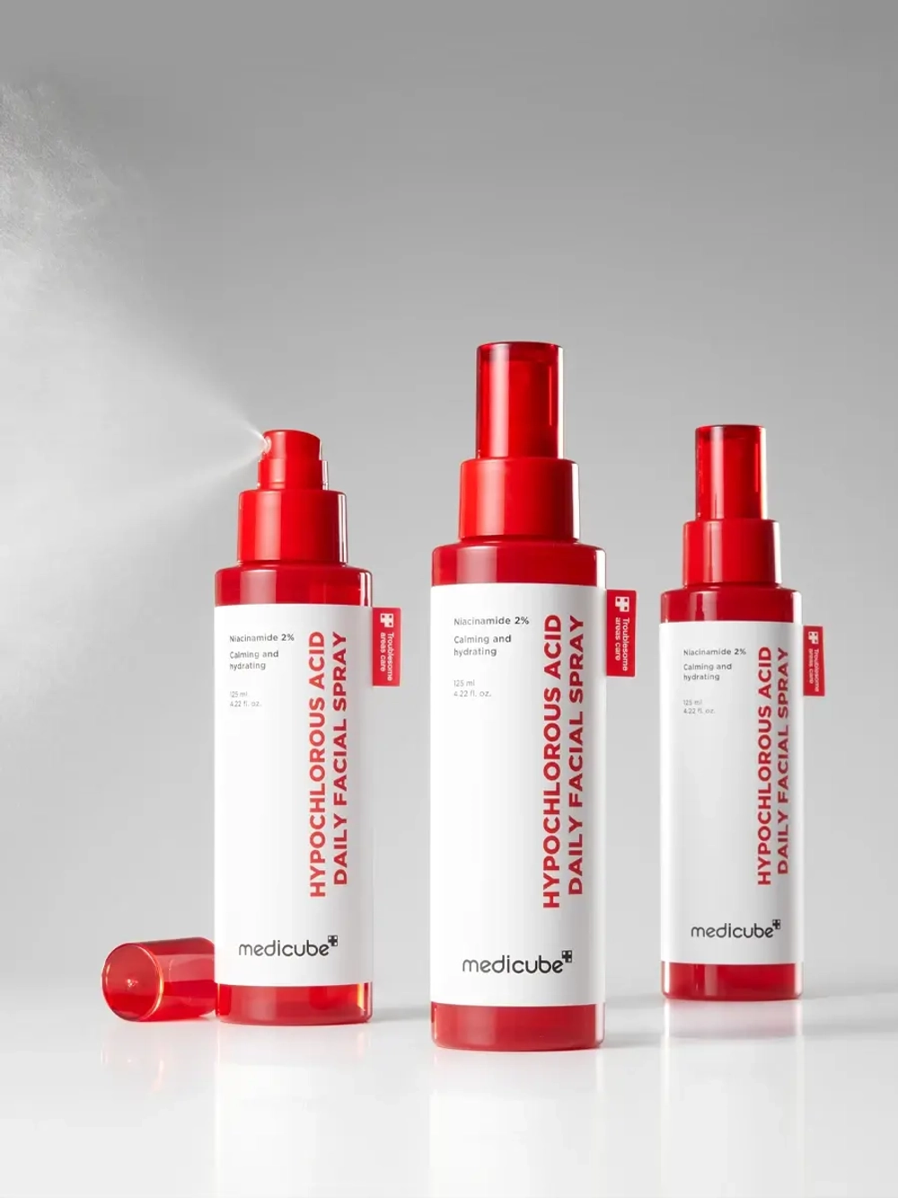 Medicube Успокаивающий мист для проблемной кожи Hypochlorous Acid Daily Facial Spray 125 мл