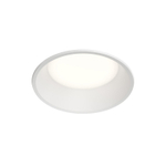 DK2451-WH Встраиваемый влагозащищенный светильник TRIM, 18 Вт LED 3000-4000-6500K, IP44, белый, алюминий, акрил