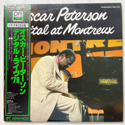 Винтажная виниловая пластинка LP Oscar Peterson Digital At Montreux (Japan 1981) (Obi)
