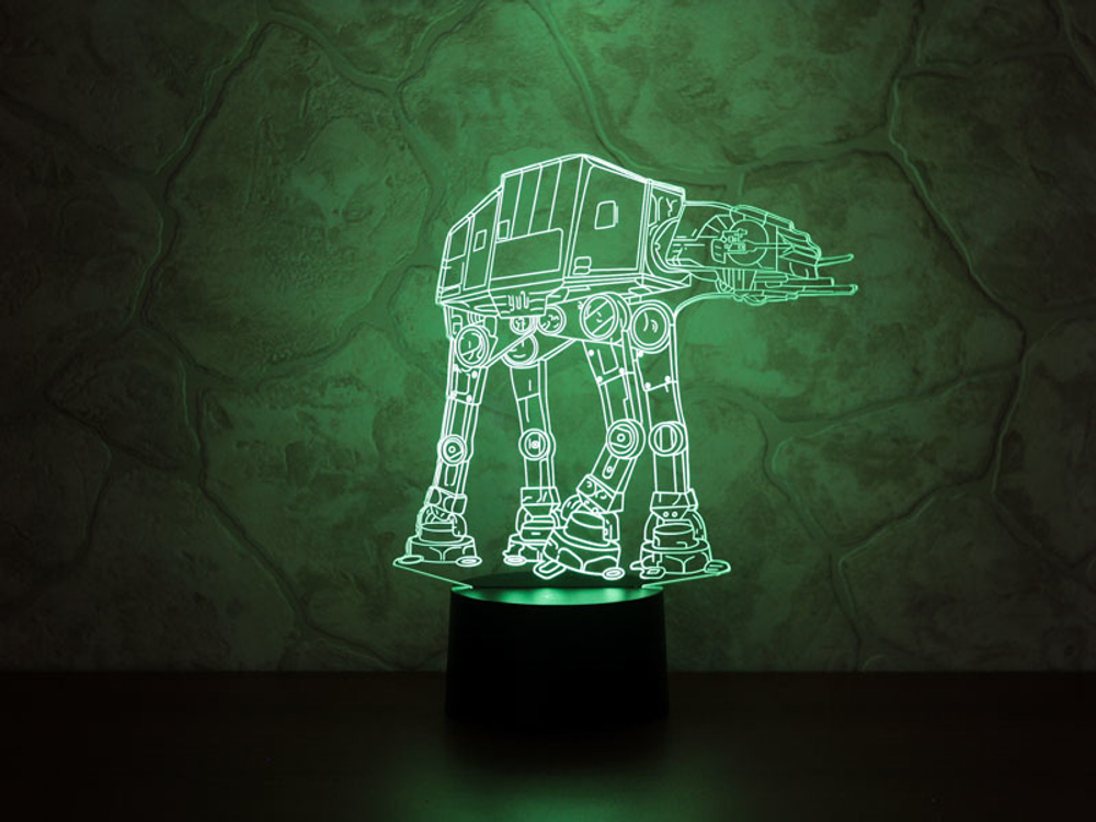3Д-светильник "AT-AT"
