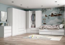 МС Мори Шкаф МШ 900.2 (МП/3) Белый