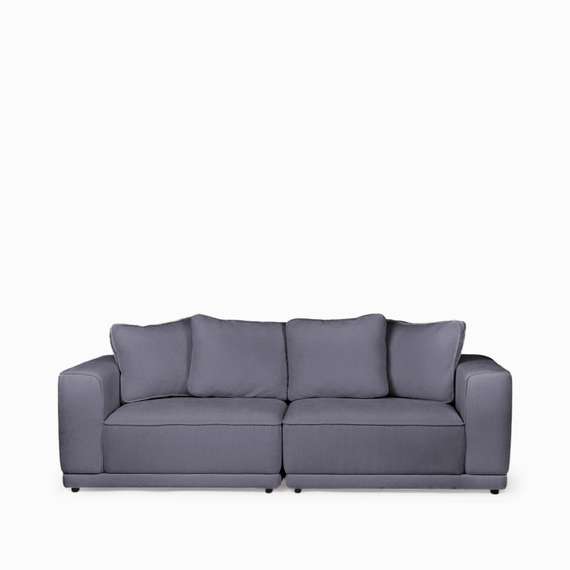 Трехместный диван Katari 250 см, серый