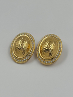 Клипсы с кристаллами Christian Dior