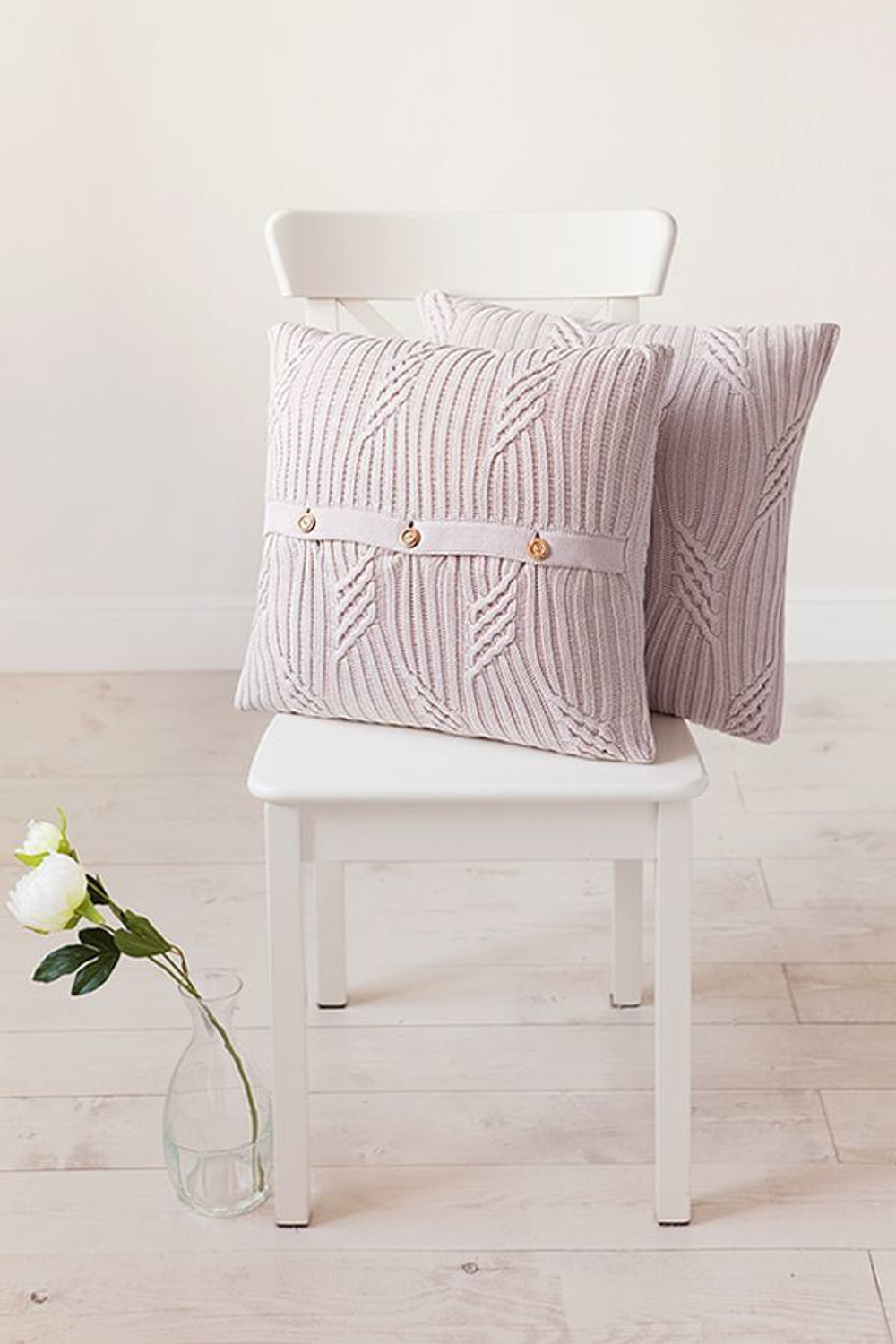 Наволочка декоративная 40х40 Luxberry Lux 12 пудра тон 04 Португалия