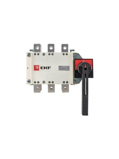 Рубильник-переключатель 3п 250А с рукояткой управления для прямой установки PowerSwitch PROxima EKF pscs-250-3