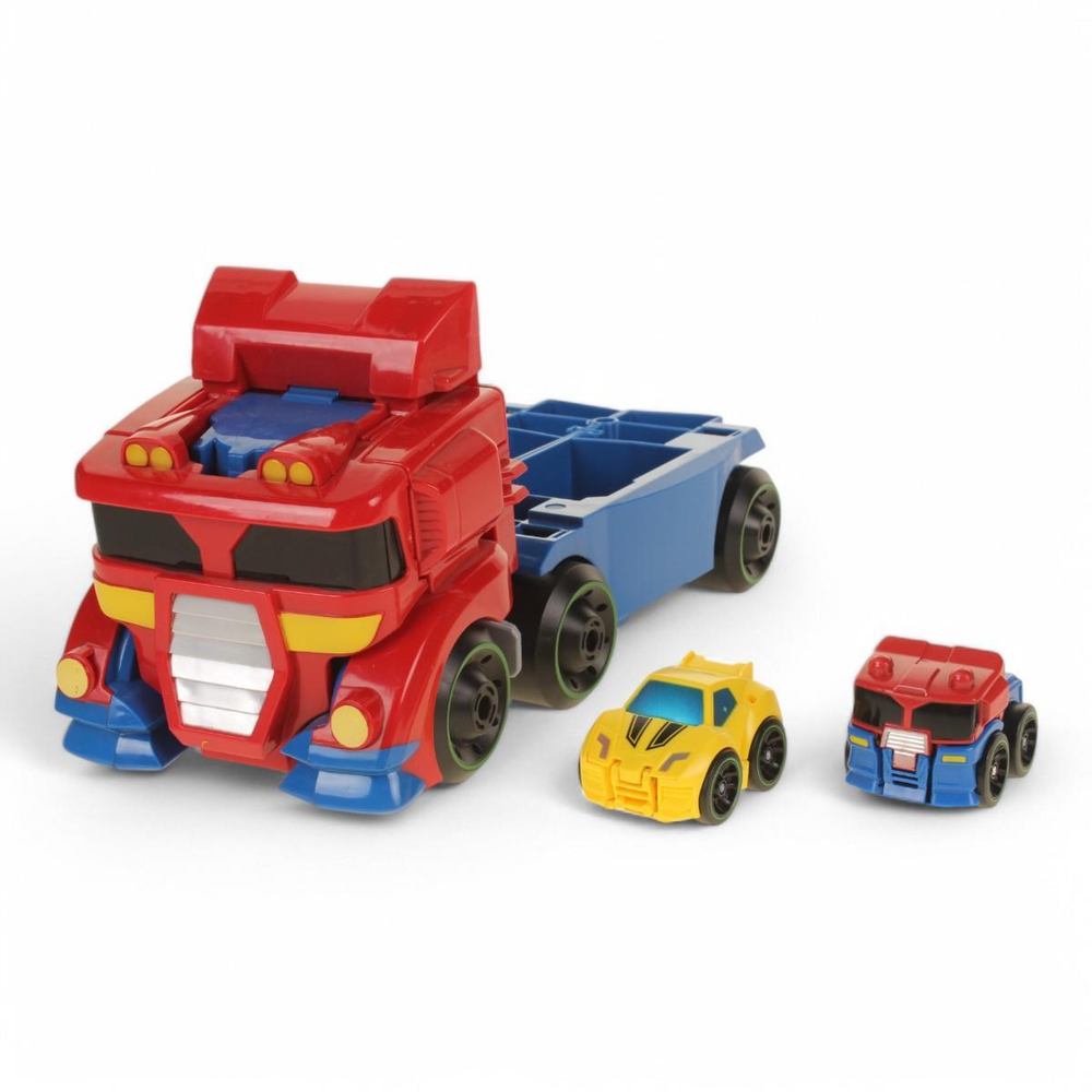 Автовоз, в комплекте: роботы 3шт.,12детал. коробка L015-71
