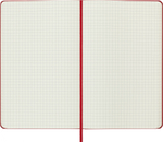 Блокнот Moleskine Classic (QP061R) Large 130х210мм 240стр. клетка твердая обложка красный